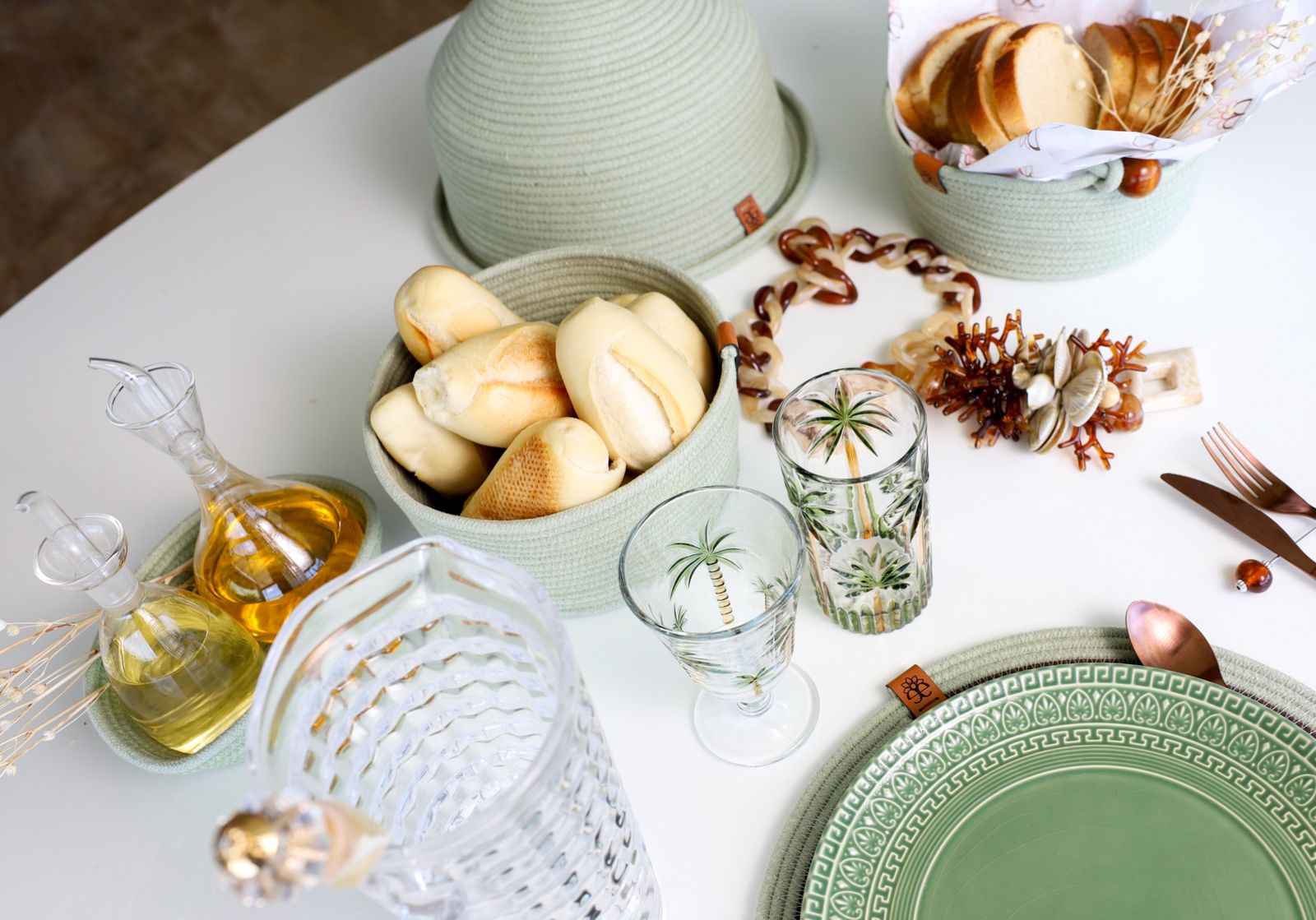 Conjunto de Cestos para Servir